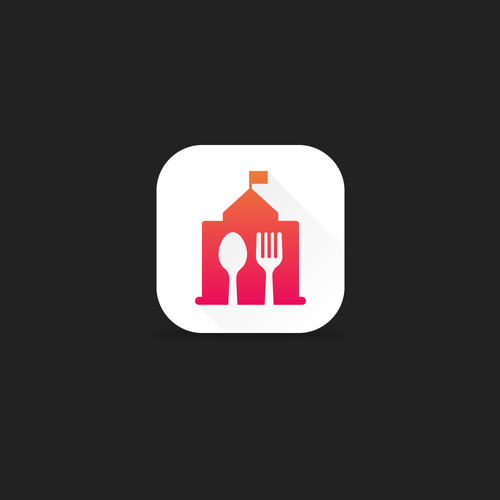 Design an icon for a school food ordering app Design by Reygie Selma