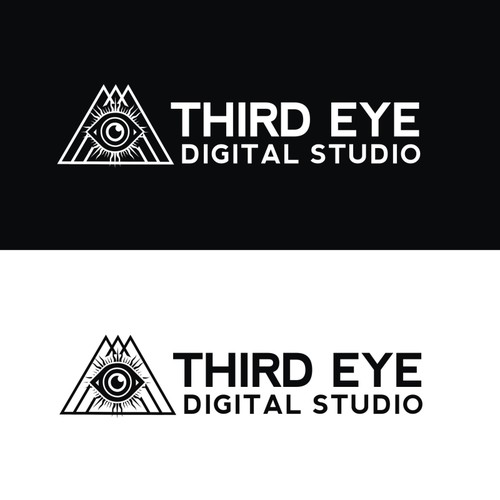 Create a logo with a third eye inspired by Alex Grey for Third Eye Digital Studio Design by Wintrygrey