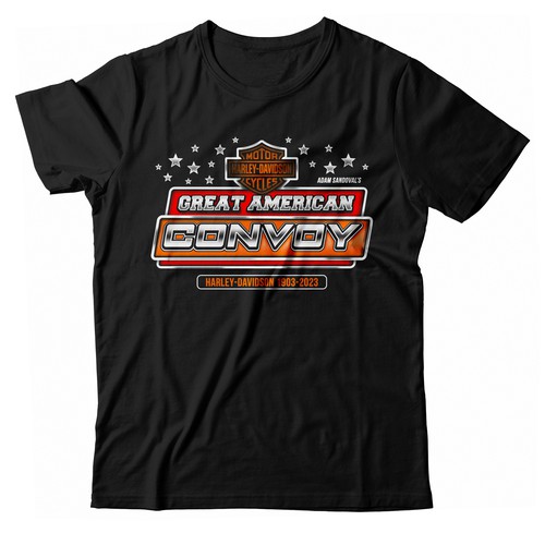 Great American Convoy / HD Shirt Design by alsaki_design