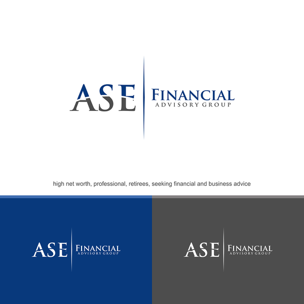 Design by Berkah Ramadhan_ titled "ASE Financial Advisory Group"