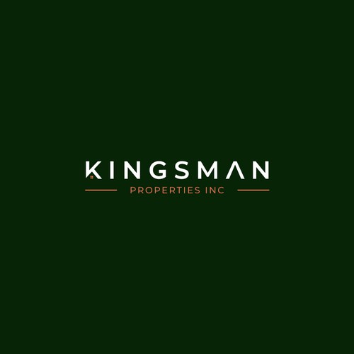 Kingsman Properties logo Design by kalongart01