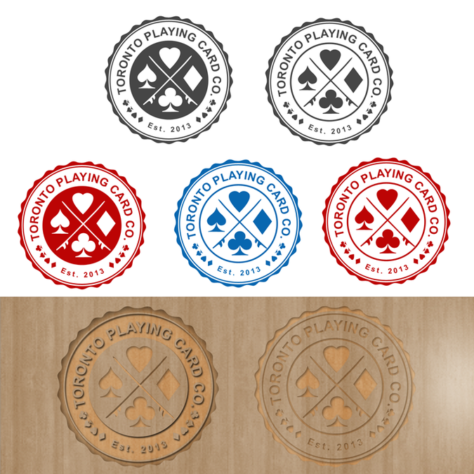 logo for Toronto Playing Card Co. Logo design contest