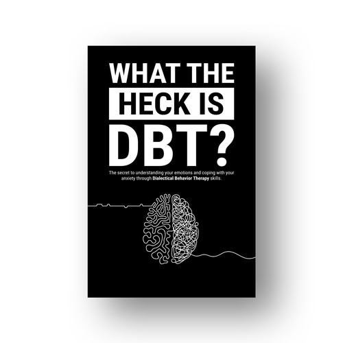 Kickass eBook cover for a Dialectical behavior therapy book Design by The Cloud Digital