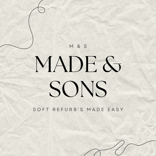 Design di Luxury Meets Ease: Logo & Card Design for Made & Sons di Khushbu_Gohil
