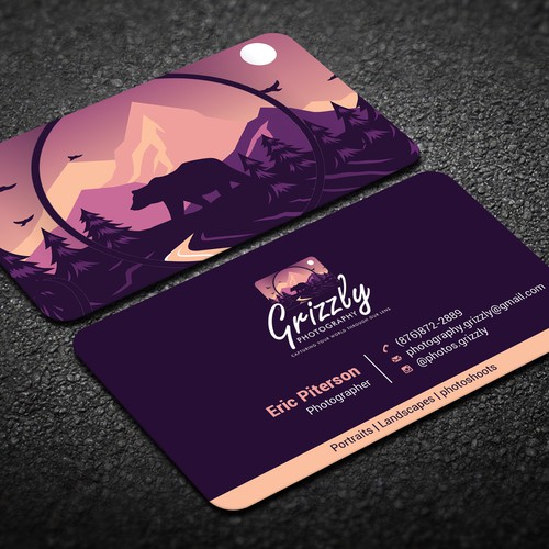 Unique business card design for Photography Business-ontwerp door CurveSky™ ☑️