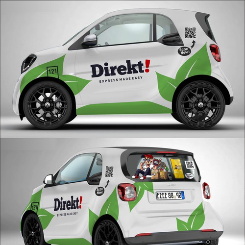 fleet marketing for delivery services Diseño de dnite