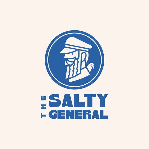 Salty New England General Store / sandwich shop combining classic text & modern imagery Design by Nacer Filez