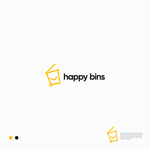 Powerful logo needed for new bin (trash can) cleaning business. Design by adipvtra™