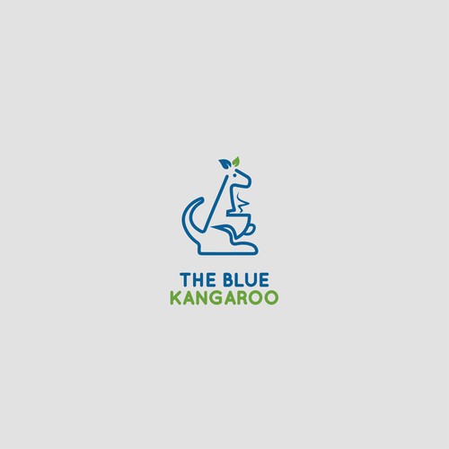 The Blue Kangaroo Cafe's quest for BRAND and Identity. Design by VSS Design