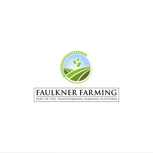 Sustainable & Regenerative Farming Logo and design work "Faulkner Farming" Design by Art_Cues