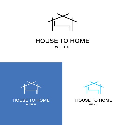 "House to Home with JJ" REAL ESTATE AGENT LOGO!! Réalisé par designerbd360