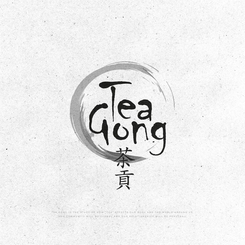 Tea Gong Logo Design by GIRA.