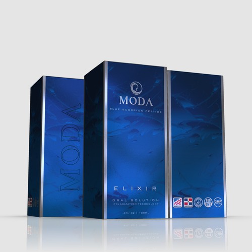 コンペ「MODA - Luxury, lifestyle packaging design.」のデザイン by — P R E M I U M —さん 