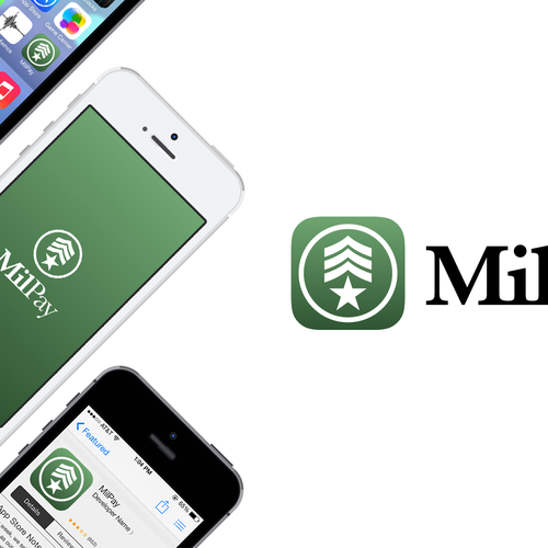 Create a winning logo for a new military financial mobile app! Design by Pippo Franco