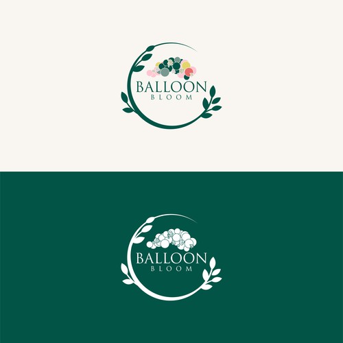 Balloon Bloom Logo Design by BENZdeka