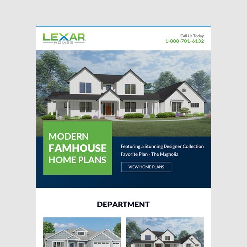 Custom Home builder marketing promotion Design by Irshad 786