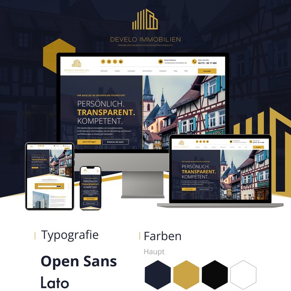 Luxury Real Estate & International Property Management Web Design