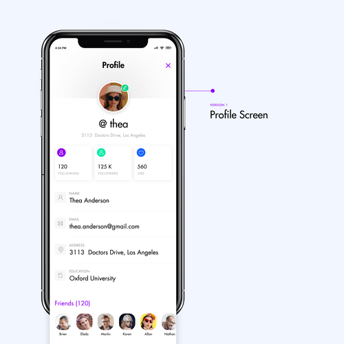 User friendly chat app Design by A N S Y S O F T