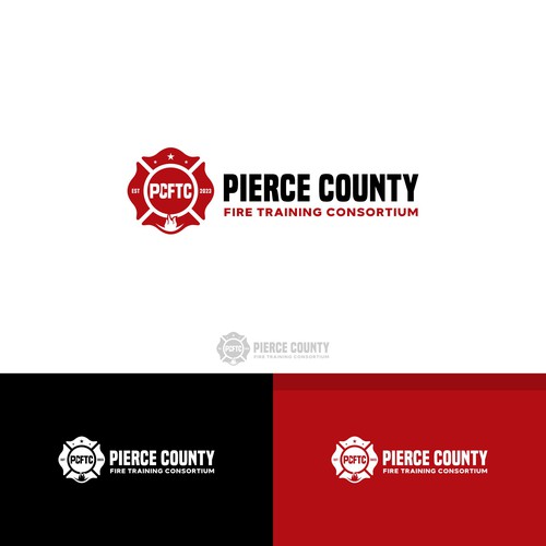 Fire Service Training Consortium Logo and Brand Design by MisterR