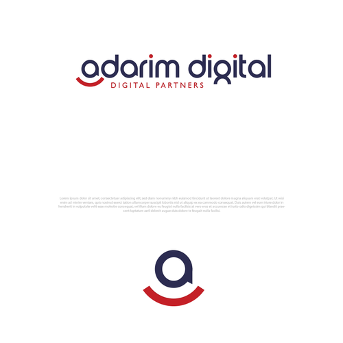 Design a logo for "adarim digital" - Digital Marketing Agency Design by reflect the style ™