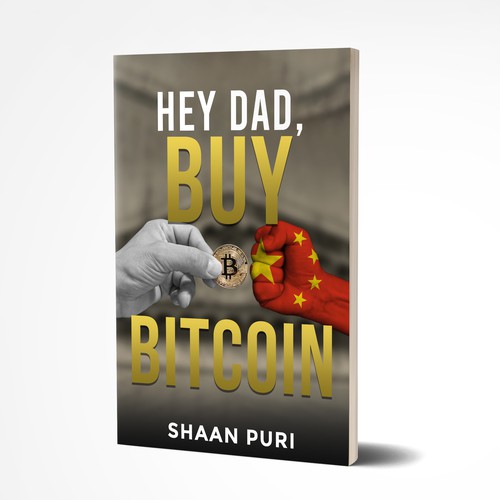 Bitcoin Book Cover Contest! Design by Sann Hernane