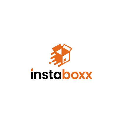 Instaboxx logo Design by Hanee's