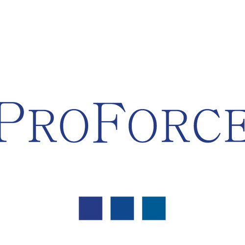 Create a simple Font logo for PROFORCE Design by :k: