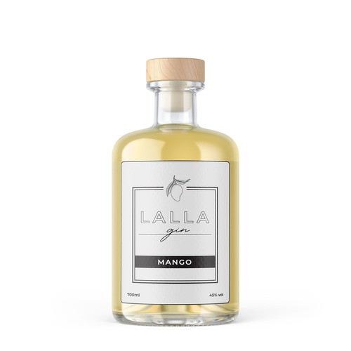 Design a trendy label for a new Gin flavour Design by ronin71