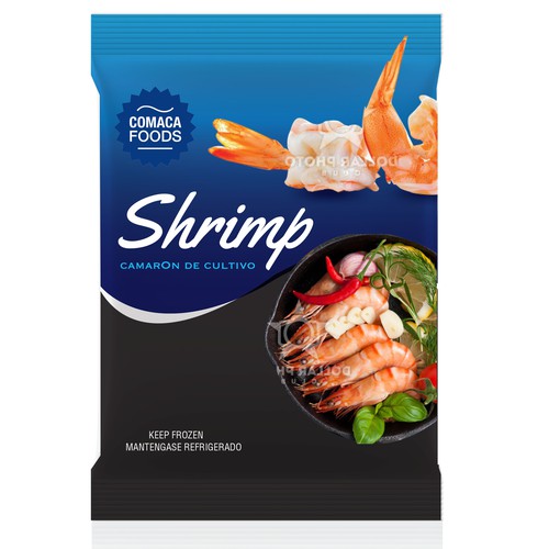Worldwide Seafood Package for Retail Design by Luabaunza