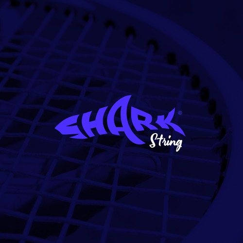 Shark String Logo Design by Alexandr_up