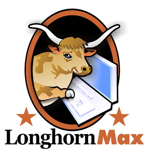 $300 Guaranteed Winner - $100 2nd prize - Logo needed of a long.horn Design by Graney Design