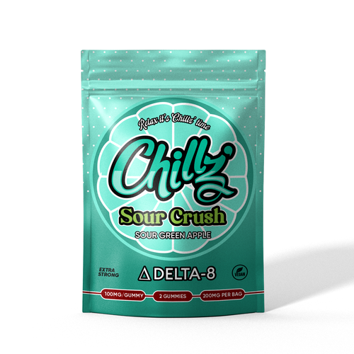 CHILLZ CBD Brand need his new packaging for his DELTA 8 Gummies Design by SONUPARMAR