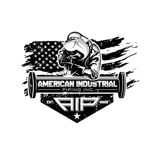 Badass logo for welding/pipefitting company Design by CrimaDezignz®