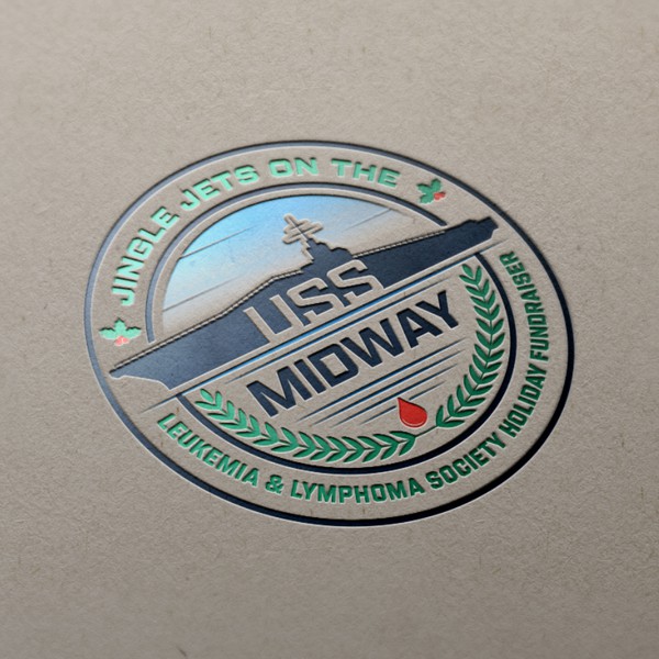 Design realizzato da aikstd™ intitolato "Jingle Jets on the USS MIDWAY"