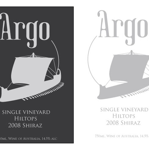 Sophisticated new wine label for premium brand Design by sundayrain