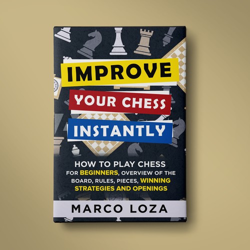 Awesome Chess Cover for Beginners Design by Jasmine'