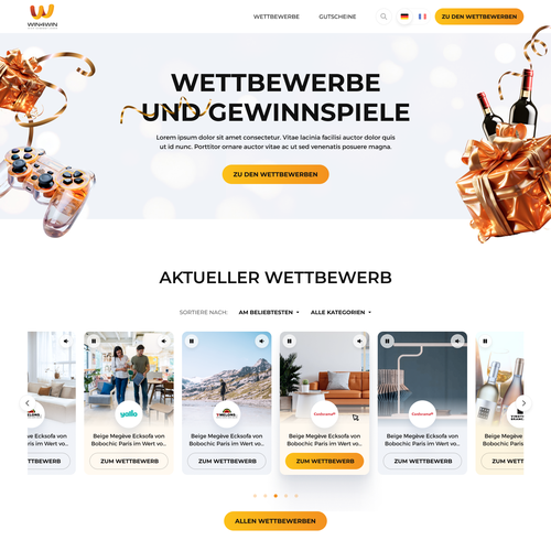 Web page design contest entry by FaTiH™