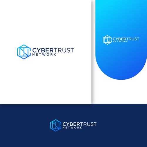 Design for the CyberTrust Network, an innovative platform designed to build trust and change lives Design by NuriCreative