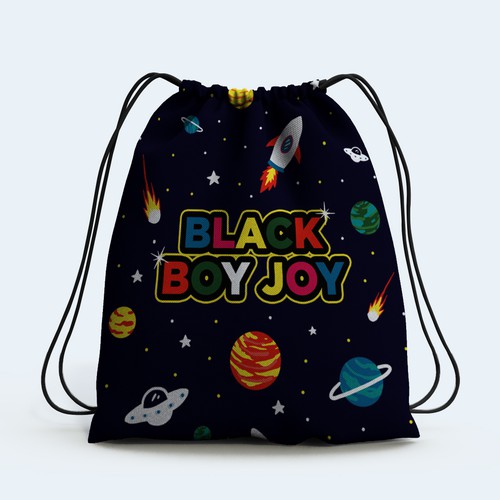 Drawstring Bag Designs for Boys Design by thegarapan