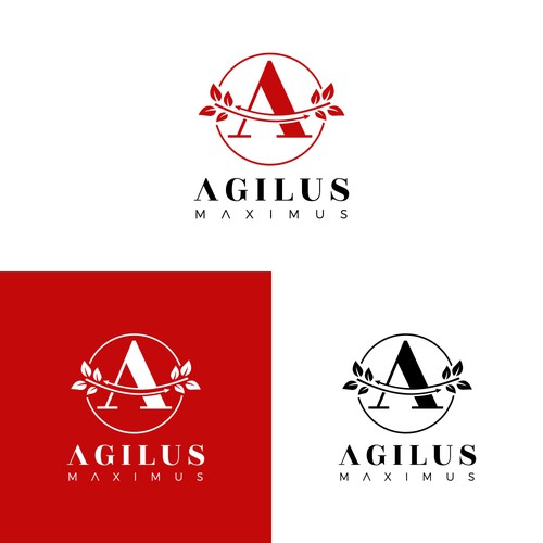 Logo for project "agilus-maximus.com" Design by MOHStudio_