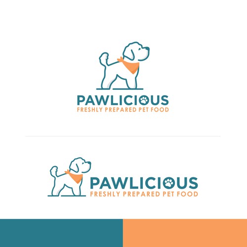 Logo for fresh dog food company in UAE Design by Ipastva