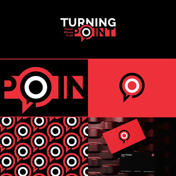 Bold Logo for Podcast Point
