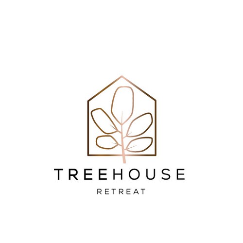 Design Treehouse Hotel Logo di QPR