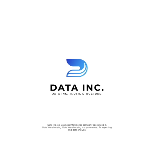 Impactful logo for Data Warehouse Company Design by gianllcruz