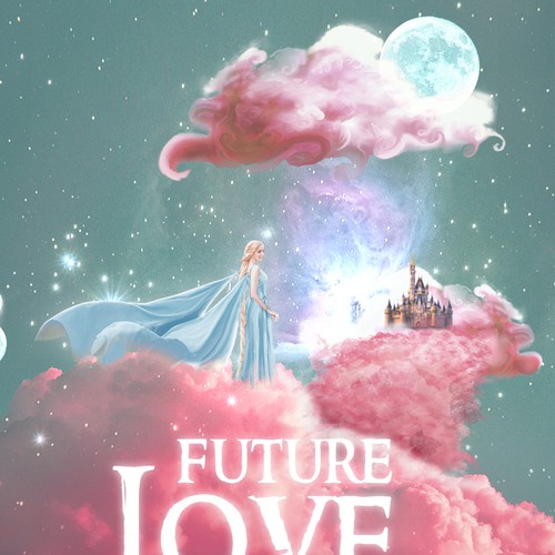 Children's Sci-fi Love Story Book Cover Contest! Space Captains and Princesses. Future Love Story! Design réalisé par Broonson