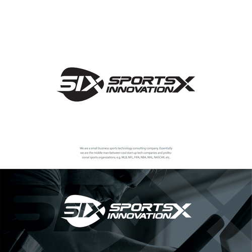 Technology Sports Consulting Company - Sports Innovation X (SIX) Design by gotchagraphicsdotcom