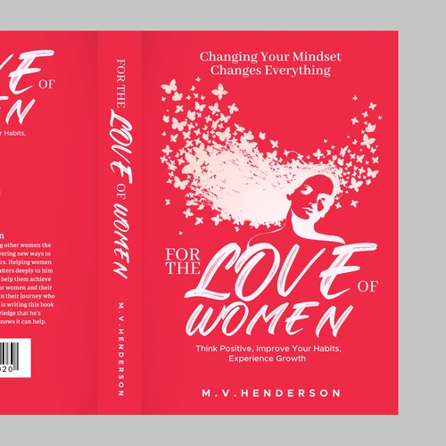 Creative book cover for the ultimate self help guide for women! Design by tumpa mistry