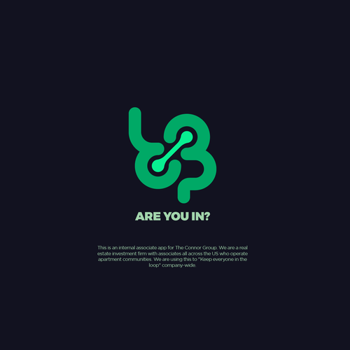 (GUARANTEED) Fun Logo for App: Loop - Are you In? Design by Tomillo