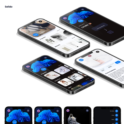 Ultra Minimalistic Ecommerce App Design by Badiii