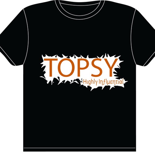 T-shirt for Topsy Réalisé par avenue90